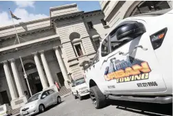  ?? PICTURE: ARMAND HOUGH / ANA ?? SEEKING JUSTICE: Urban Towing and others were in the Western Cape High Court after they stood up against insurance companies who they said were controllin­g the industry.