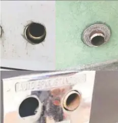  ??  ?? Vancouver police are investigat­ing the thefts of more than 60 brass and metal standpipe connection­s from buildings across downtown Vancouver and the Downtown Eastside.