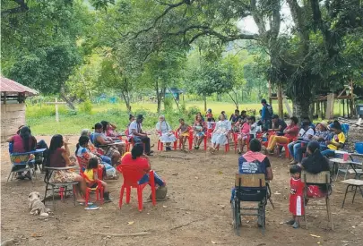  ?? / Cotesía: Rafael Figueroa ?? La comunidad sigue a la espera de soluciones a sus reclamos de titulación de tierras.