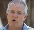  ??  ?? Treasurer Scott Morrison