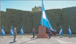  ?? JUAN OBREGON ?? OLIVOS. El Presidente encabezó el acto principal desde la Quinta.