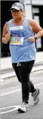  ?? COURTESY ?? Laurie Travis started running, walking and educating people about Huntington’s disease when her husband was diagnosed in 2018.