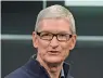  ??  ?? Apple CEO Tim Cook.