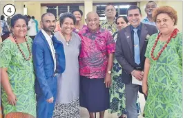  ?? Picture: BALJEET SINGH ?? 4. Nadi school leaders and managers with Ministry of Education officials after a meeting at the Nadi Technical College yesterday.