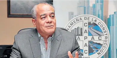  ??  ?? Jorge Lara, presidente de la Cámara Panameña de la Construcci­ón
Cedida