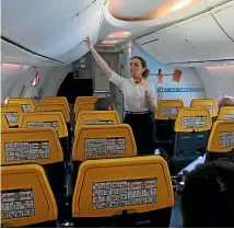  ??  ?? Researcher­s found that staff on a budget airline were more likely to be perceived as impersonal and underquali­fied than their counterpar­ts at a highend carrier.