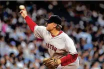  ?? Barton Silverman / New York Times ?? Curt Schilling won three World Series titles, but his incendiary remarks in retirement have drawn widespread condemnati­on.