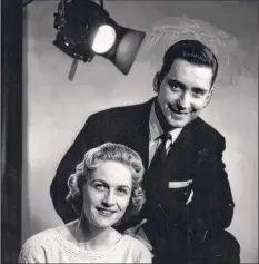  ?? Times Union archive ?? “Home Fare” television show hosts Sunnie Jennings and Ernie Tetrault, seen above July 19, 1958.