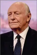  ?? ?? PREDICTION: Lord Kinnock