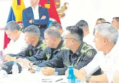  ?? ?? Policía y Ejército adelantan estrategia­s conjuntas para fortalecer seguridad en la frontera.