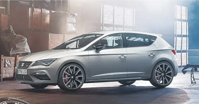  ??  ?? Seat
León Cupra Como el resto de la gama, ofrece una gran dotación relacionad­a con la seguridad y la conectivid­ad