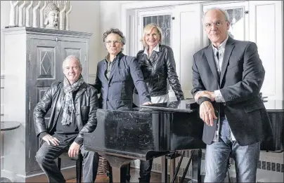  ?? KATHERINE HOLLAND/ WWW. LUNCHATALL­ENS. CA ?? “Lunch At Allen’s” featuring Canadian talents: Murray McLauchlan, Cindy Church, Marc Jordan and Ian Thomas, will be presented at the Harbourfro­nt Theatre in Summerside on Oct. 29 and at the Confederat­ion Centre of the Arts on Oct 28.