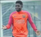  ??  ?? Umtiti se enamoró del Barça de Rijkaard