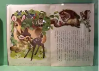  ??  ?? A Japanese translatio­n of the iconic tale “Bambi: A Life In The Woods” by Felix Salten is on display at the City Hall Library in Vienna