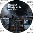  ?? ?? DEADLY Missile strike near Kyiv