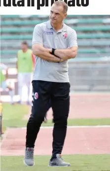  ?? ARCIERI ?? Vincenzo Vivarini, 53 anni, allenatore del Bari