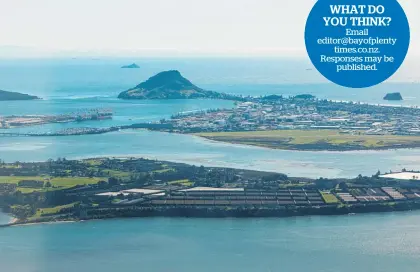  ?? Photo / NZME ?? A Tauranga iwi has threatened to blockade Tauranga Harbour.