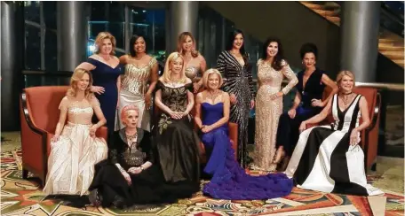  ?? Crohn’s & Colitis Foundation ?? The 2017 Winter Ball honorees are, from left: Susan Sarofim, Kelli Weinzierl, Vivian Wise, Shawntell McWilliams, Judi McGee, Cyndy Garza Roberts, Jo Furr, Dr. Sippi Khurana, Alissa Maples, Jessica Rossman and Kim Tutcher.