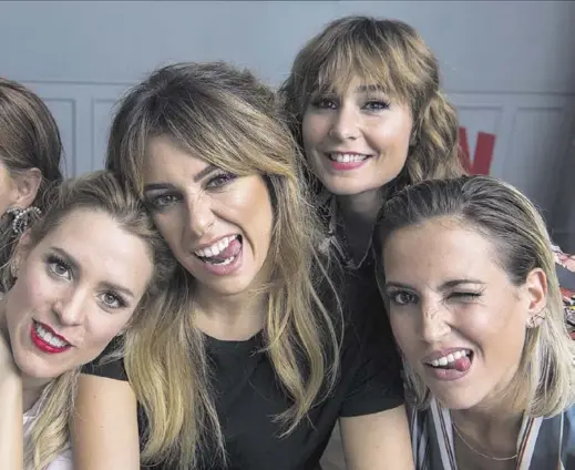  ??  ?? Maggie Civantos Blanca Suárez Nadia de Santiago Ana Fernández