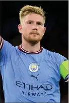  ?? Photo: Goal.com ?? Milestone… Manchester City player Kevin de Bruyne has been the fulcrum of his club’s success.
