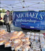  ?? COURTESY OF MICHAEL RICHMOND ?? Michael Richmond bakes all night in his Willoughby home kitchen to sell his breads at the Heart of Willoughby Outdoor Market on Saturday mornings.