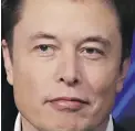  ??  ?? Elon Musk