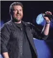  ?? TERRY WYATT, FILMMAGIC ?? Singer/songwriter Chris Young is Losing Sleep.