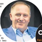  ??  ?? Sir John Key predicts fewer house sales rather than lower prices .