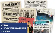  ?? ?? VYŠLO
V LIDOVÝCH NOVINÁCH 1. 3. 2004
Americká odplata