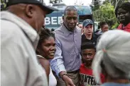  ?? Joe Raedle / Getty Images ?? Democrat Andrew Gillum would be Florida’s first black governor if he wins his election Tuesday.