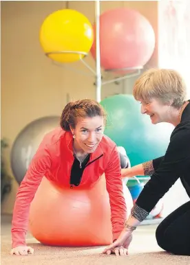  ?? Picture / Otago Daily Times ?? Hannah Scott’s intensive physiother­apy sessions in the six years since her car crash mean she can now walk short distances.