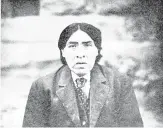 ?? SOURCE: WIKIMEDIA COMMONS ?? This portrait shows the Native American man known as Ishi, last of the Yahi people, in 1915.