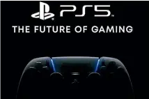  ?? TWITTER ?? Sony unveiled the PlayStatio­n 5 game console and an array of new games from the virtual stage this week.