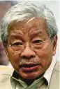  ??  ?? Tan Sri James Jemut Masing