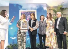  ?? ?? En la actividad se hizo un homenaje póstumo a la ex primera dama de la República, Rosa Gómez de Mejía, por su devoción a la Virgen de la Altagracia y los trabajos realizados en los actos de canonizaci­ón.