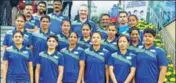  ?? HT PHOTO ?? India boxing squad for the Youth World Championsh­ips.