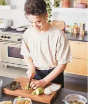  ?? ?? “I’ve been cooking since I was 13, but only recently have I begun to feel like a Korean cook,” writes cookbook author Eric Kim.