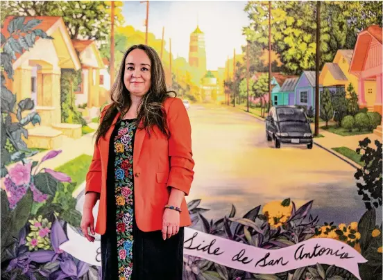  ?? William Luther/Staff ?? Since joining the Guadalupe Cultural Arts Center in September 2016, Cristina Ballí has brought consistanc­y to an organizati­on that faltered for several years.