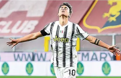  ??  ?? Polemico
Paulo Dybala, 27 anni, ha segnato domenica il primo gol in questa A. In alto il presidente Andrea Agnelli