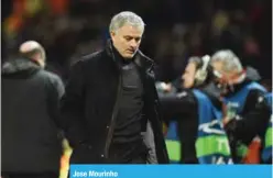  ??  ?? Jose Mourinho