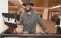  ?? Astrid Stawiarz/Getty Images ?? Johnathan Sinclair, aka DJ Jon Blak, became the Jets’ stadium DJ in 2017. In 2019, he became the Jets’ DJ during practices.