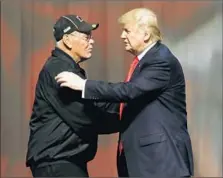  ?? Michael Conroy Associated Press ?? FORMER PURDUE basketball coach Gene Keady has endorsed Donald Trump. Many politician­s, however, are not ready to do so.