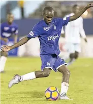  ?? GLADSTONE T AYLOR ?? Ari Rodgers in action for Kingston College during the recently concluded ISSA/Digicel Manning Cup competitio­n.