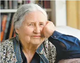  ?? AP ?? La escritora británica Doris Lessing.