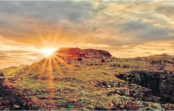  ?? ?? STUNNING SCENERY: Clachtoll Broch in Assynt is one of the many points of interest.