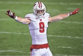  ?? MARK HOFFMAN / MILWAUKEE JOURNAL SENTINEL Milwaukee Journal Sentinel USA TODAY NETWORK – WISCONSIN ?? Safety Scott Nelson said a lack of bonding/commitment played a role in UW’s disjointed 2020 season.
Jeff Potrykus