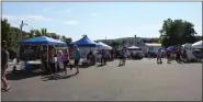  ?? SUBMITTED PHOTO ?? The Boyertown Evening Market, held on the 1st and 3rd Thursdays, offers a variety of fresh produce and products by local growers and businesses.