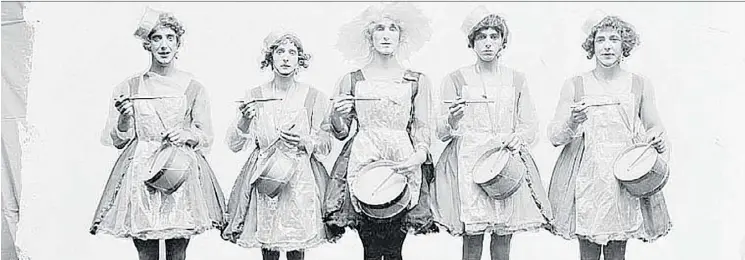  ??  ?? Neil Grahn’s The Comedy Company is inspired by the true story of soldiers based with the Princess Patricia’s Canadian Light Infantry during the First World War who form a comedy troupe.