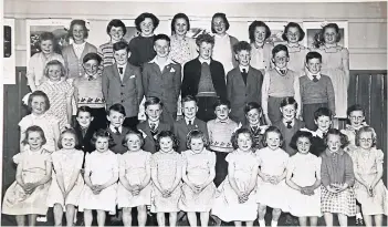  ?? ?? MYSTERY: P&J reader Valerie Scroggie would like help in finding out some more about these school photograph­s she inherited from her sister.