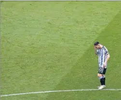  ?? REUTERS ?? Lionel Messi after the loss to Saudi Arabia at the Lusail Stadium on Tuesday.